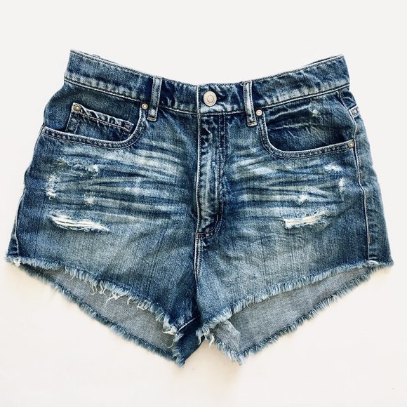 Garage Pants - Garage Hi-Rise Cheeky Festival Jean Shorts